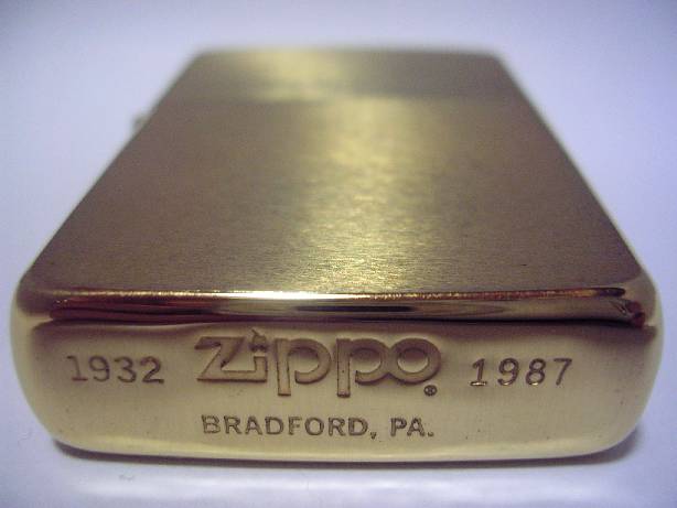 1967年前期製ZIPPO #200超スパルタン+2012ソリッドブラス古美